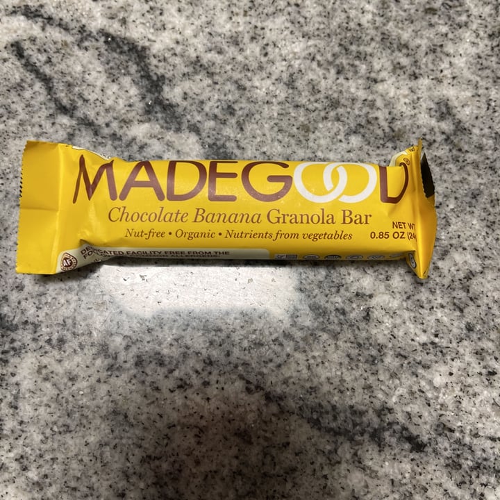review photo of Made Good Chocolate Banana Granola Bars shared by @tko5 on 07 Feb 2021 - review