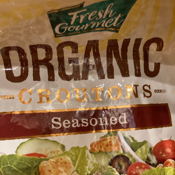 photo of Fresh Gourmet Organic croutons seasoned shared by @sgrande on  21 Aug 2020 - review