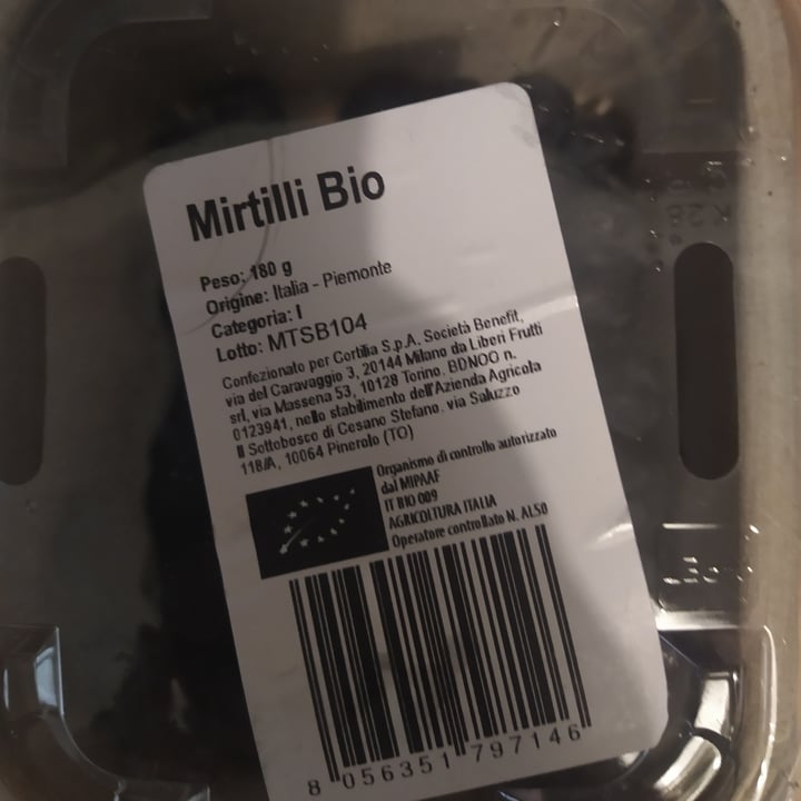 photo of Cortilia mirtilli bio shared by @letidb on  23 Jun 2022 - review