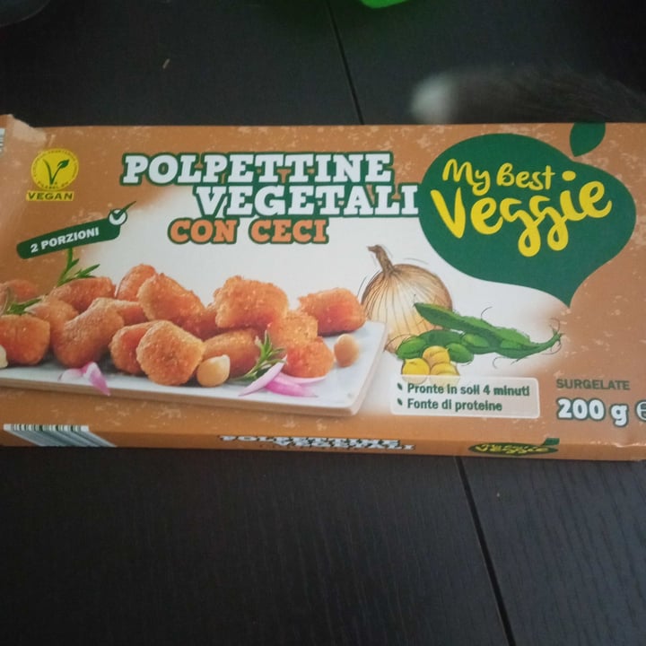 photo of My Best Veggie Polpettine vegetali con ceci shared by @palera on  13 Aug 2021 - review