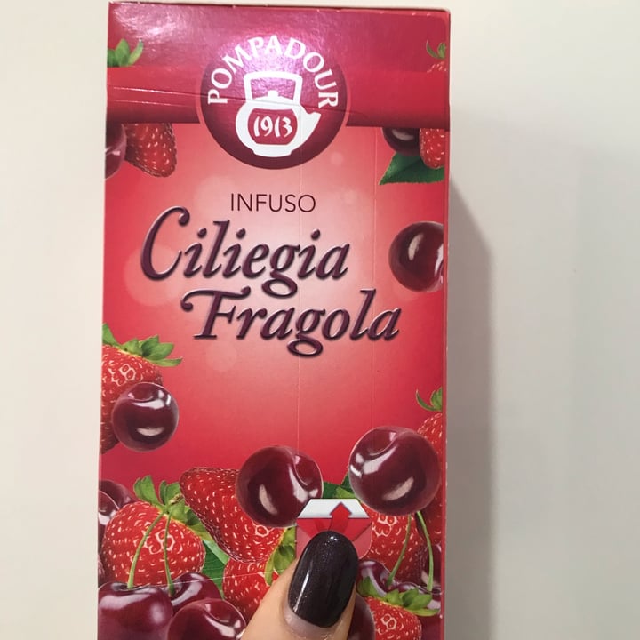 photo of Pompadour Infuso ciliegia e fragola shared by @francineveg on  05 Oct 2021 - review