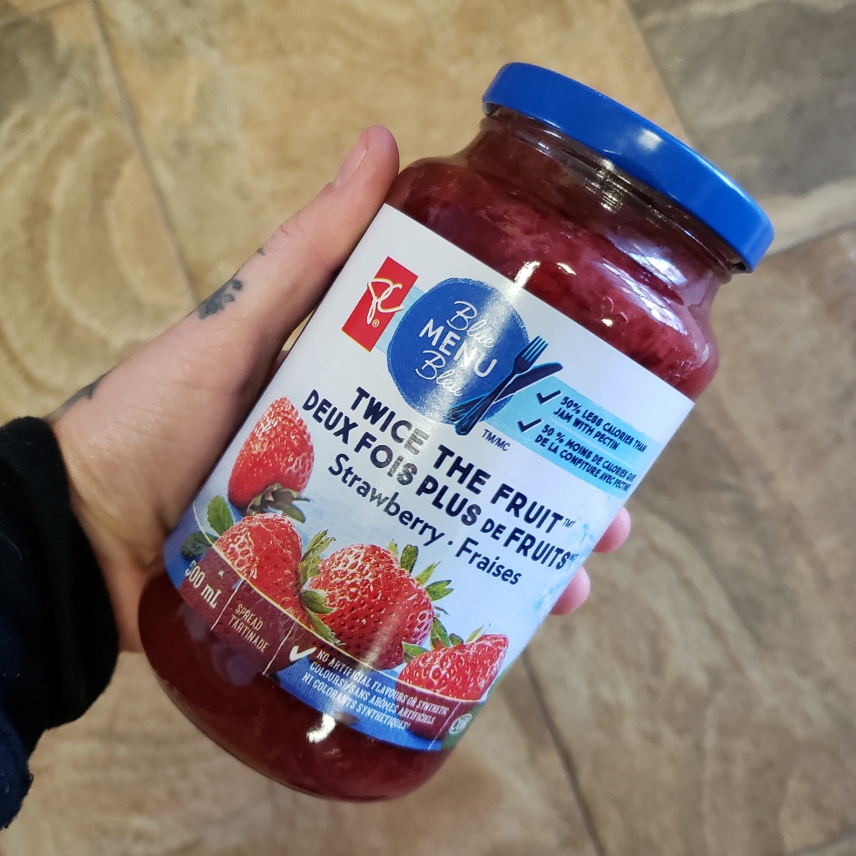 PC Blue Menu Twice The Fruit Strawberry Spread Reviews abillion