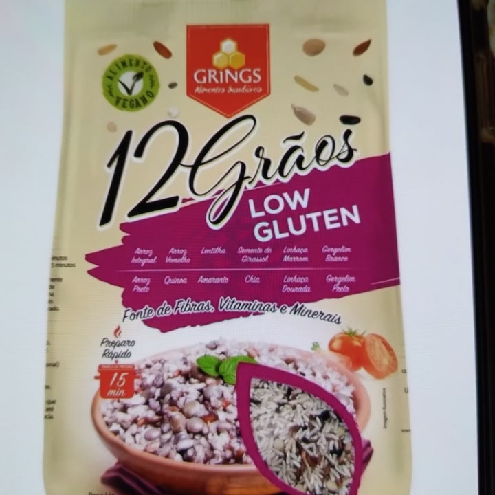photo of Grings Arroz 12 Grãos shared by @valeriazebende on  11 May 2022 - review