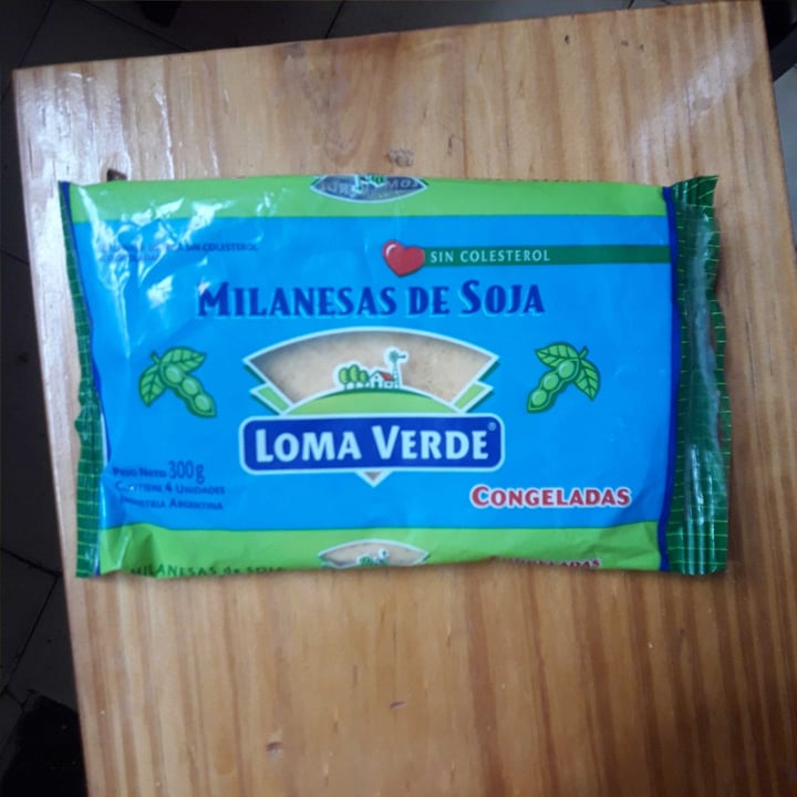 photo of Loma Verde Milanesa de soja shared by @florchiara1 on  22 Jul 2020 - review