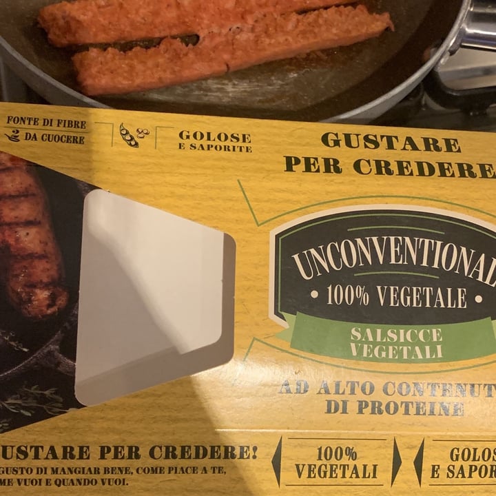review photo of Unconventional Salsicce Vegetali - Sausages shared by @yleniar on 06 May 2022 - review