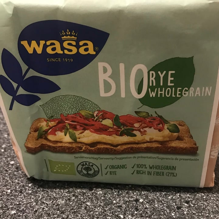 photo of Wasa Bio Wholegrain shared by @faust on  13 Jul 2021 - review