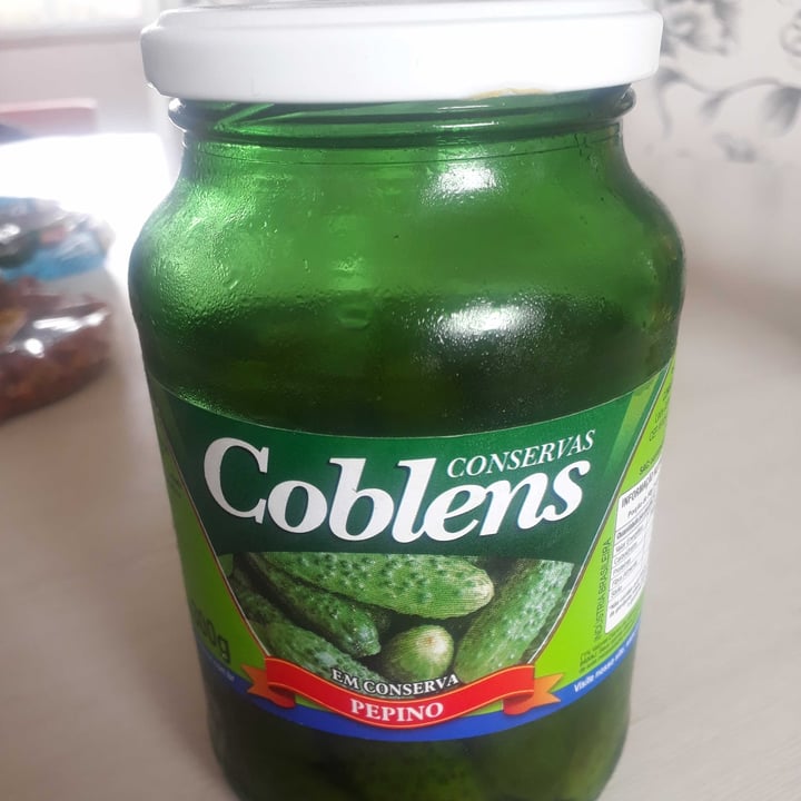 photo of Pepinos em conserva - Coblens Pepino Em Conserva COBLENS shared by @danielakappaun on  17 Jul 2022 - review