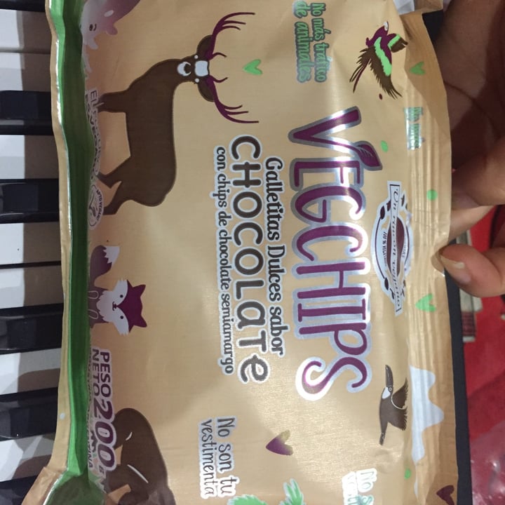 review photo of Un Rincón Vegano Vegchips Galletitas Dulces sabor Chocolate shared by @maguiigon on 03 Oct 2020 - review