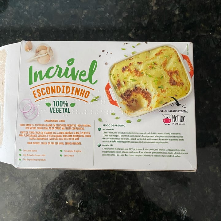 photo of Incrível - Seara Alternative Meat shared by @claudiastoeglehner on  30 Jun 2022 - review