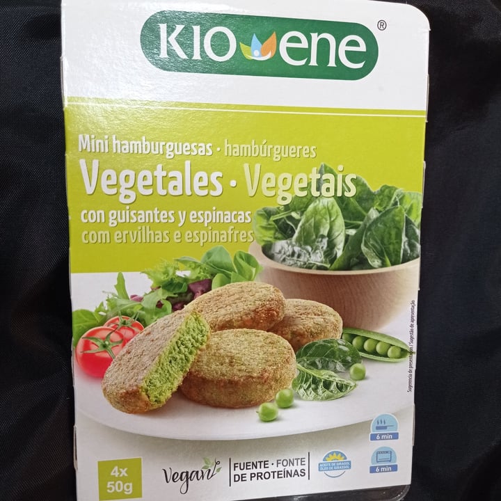 photo of Kioene Burguer guisantes y espinacas shared by @isabeletta on  10 Apr 2021 - review