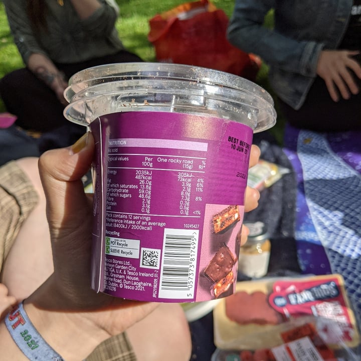 photo of Tesco Free From 12 rocky road mini bites shared by @katchan on  28 May 2022 - review