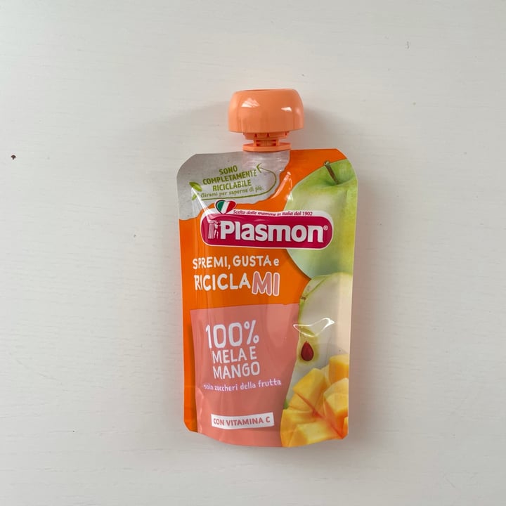 photo of Plasmon 100% Frutta Mela e Mango shared by @poddceci on  07 Apr 2022 - review