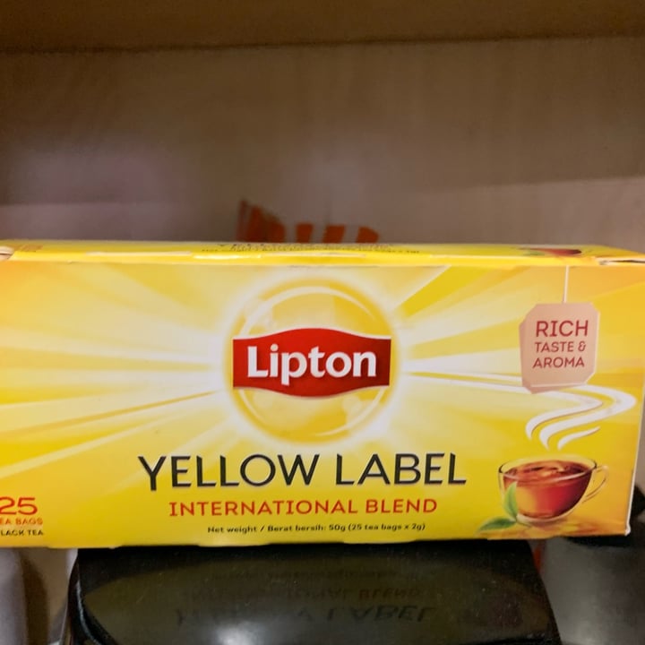 photo of Lipton Lipton Yellow Label Tea shared by @groytol on  05 Feb 2022 - review