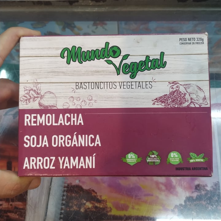 photo of Mundo Vegetal Bastoncitos shared by @yisusvegan on  08 Feb 2021 - review