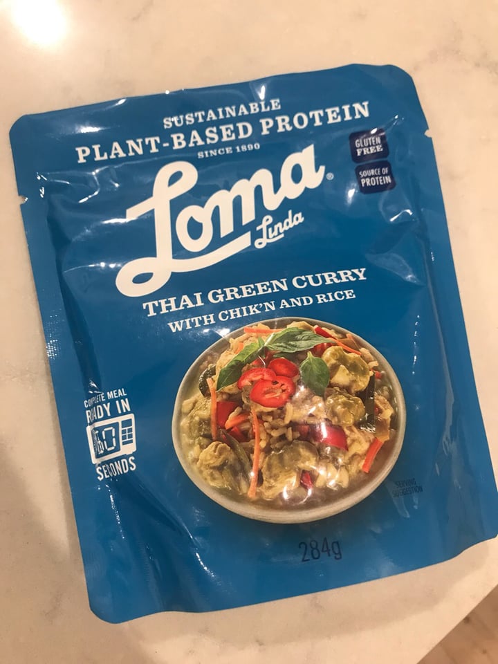 photo of Loma Linda Thai Green Curry shared by @veganxoxo on  19 Aug 2019 - review