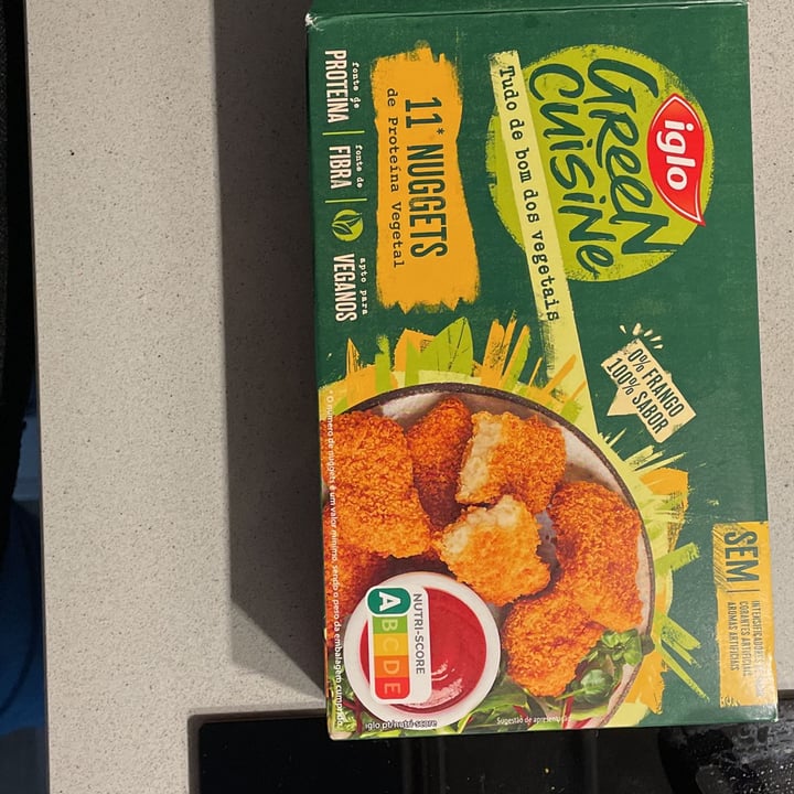 review photo of iglo Green Cuisine nuggets de proteina vegetal shared by @sanmartinelli on 30 Nov 2022 - review