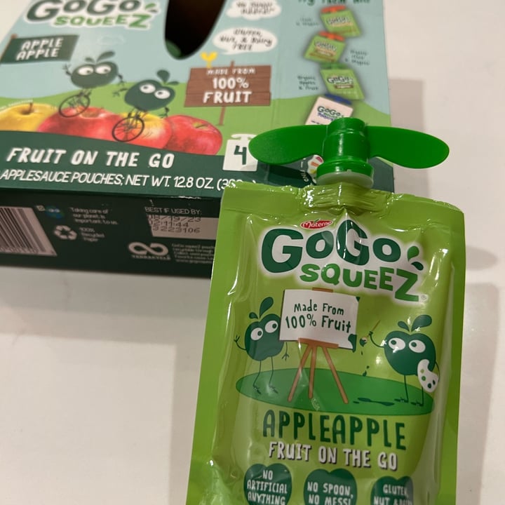 photo of GoGo squeeZ Apple Apple shared by @allycat38 on  07 Nov 2022 - review