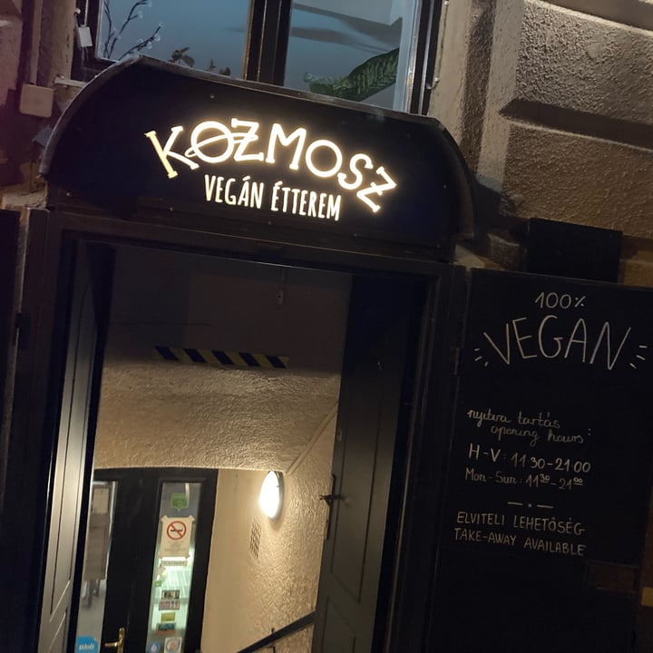 photo of Kozmosz Vegán Étterem Vegan Goulash shared by @forestfairy on  18 Oct 2022 - review