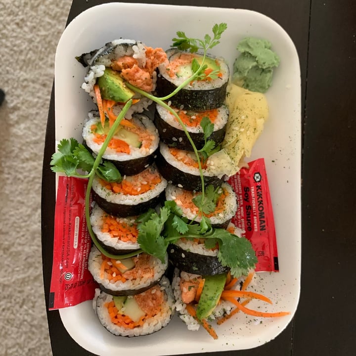 photo of Mitasie Vegan Cafe Sushi shared by @katfrench on  01 Jul 2020 - review