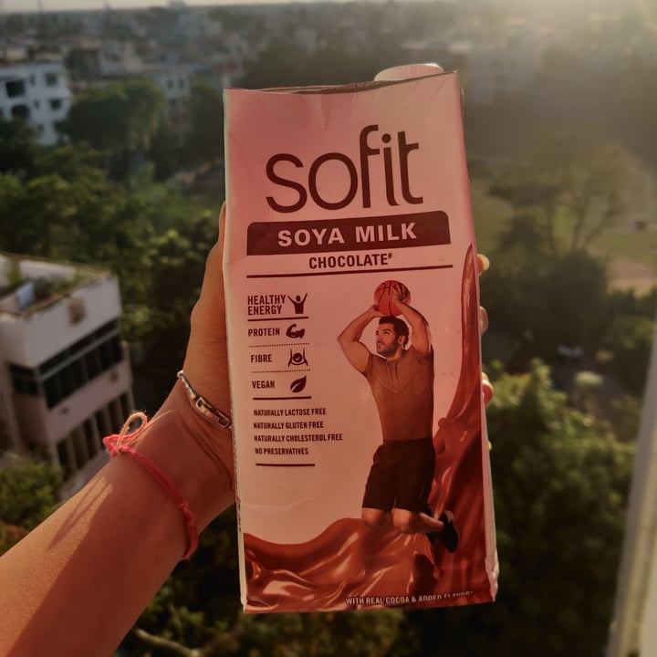 photo of Sofit Soya Milk Chocolate shared by @thecorporatecookbook on  11 Nov 2020 - review