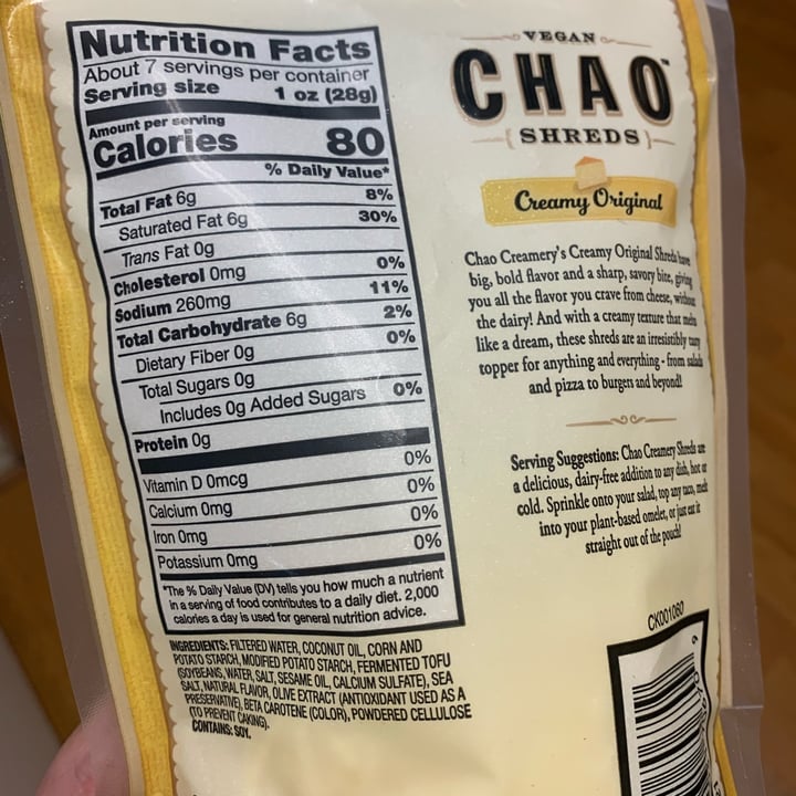 review photo of Field Roast Chao Shreds Creamy Original shared by @shannonmarilyn on 29 Oct 2021 - review