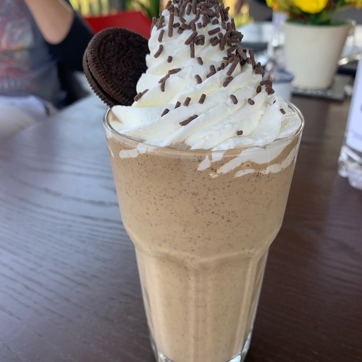 review photo of Asher's Corner Cafe @ Ashers Farm Sanctuary Cookie milkshake shared by @meganemm on 07 Nov 2021 - review