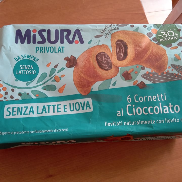 photo of Misura 6 Cornetti al cioccolato shared by @giadaminafra on  28 Apr 2022 - review