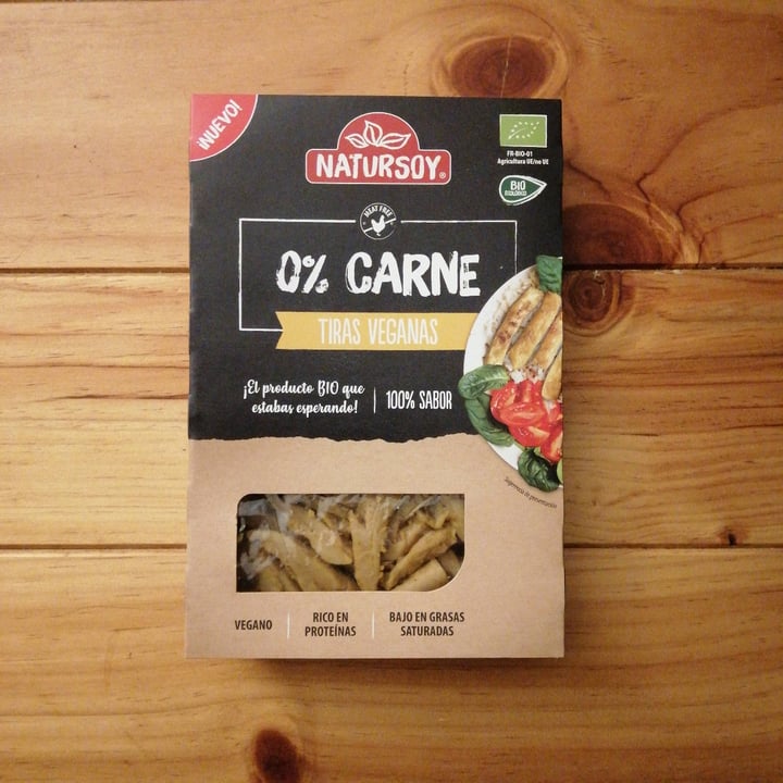 photo of Natursoy Tiras veganas shared by @caritouy on  01 Feb 2021 - review