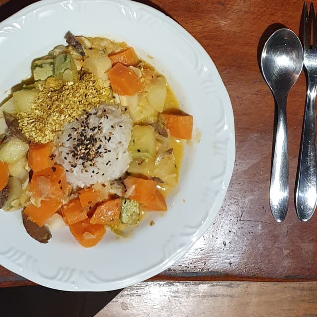 Foto del plato “Arroz Com Legumes Cozidos”