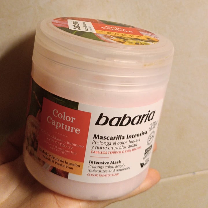 review photo of Babaria mascarilla intensiva color capture shared by @kania on 21 Nov 2022 - review