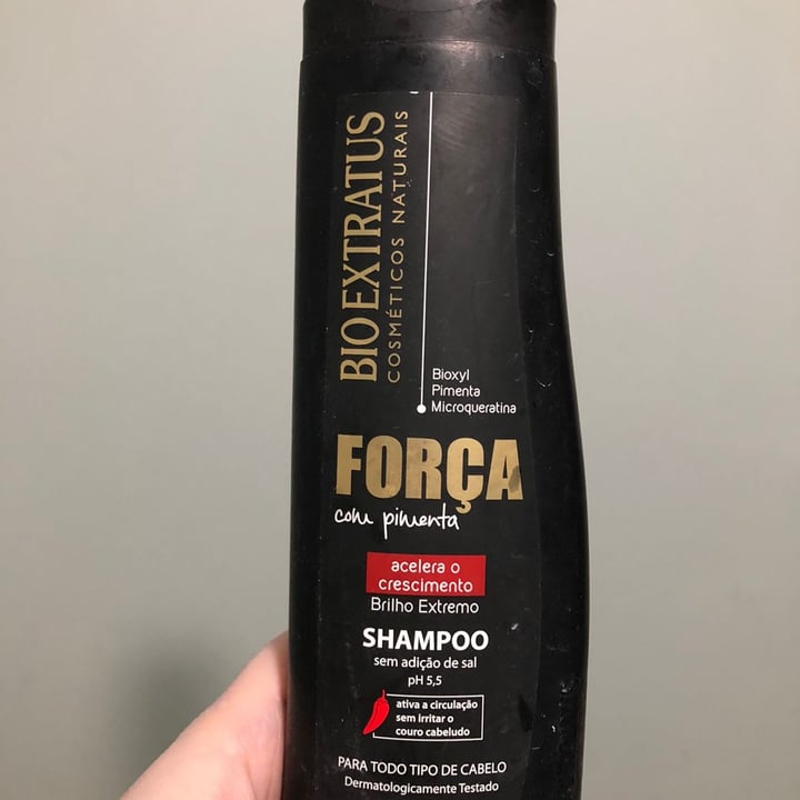 photo of Bio Extratus Shampoo força com pimenta shared by @rseidel on  08 May 2022 - review