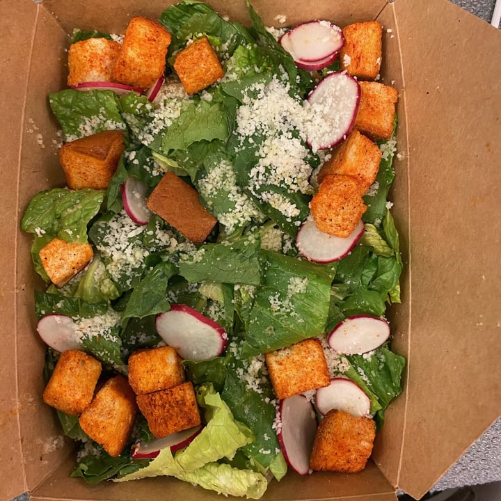photo of Willow Vegan Bistro Caesar Salad shared by @janetisvegan on  23 Jul 2021 - review