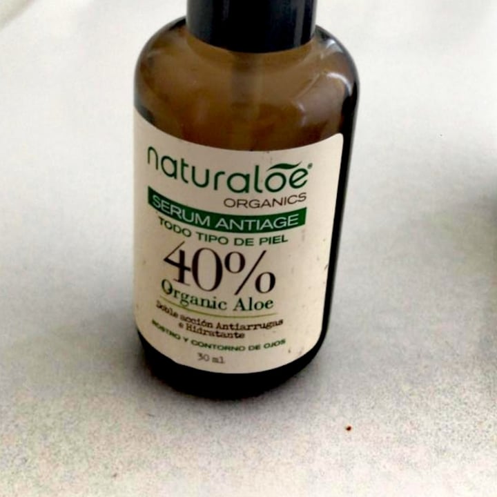 photo of Naturaloe Organics Serum Antiage shared by @iruarraztiog on  29 Sep 2020 - review