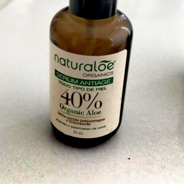 review photo of Naturaloe Organics Serum Antiage shared by @iruarraztiog on 29 Sep 2020 - review