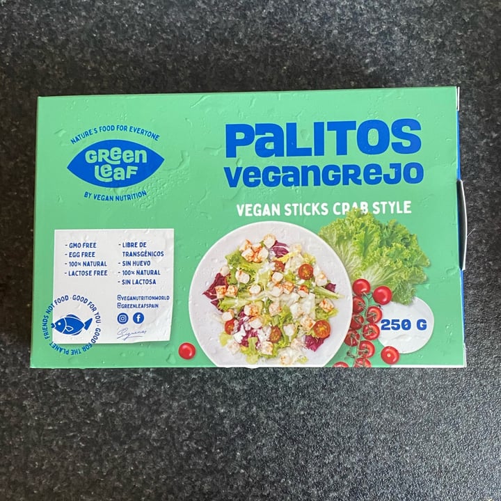 photo of Vegan Nutrition palitos de cangrejo shared by @veganagram on  08 Oct 2022 - review