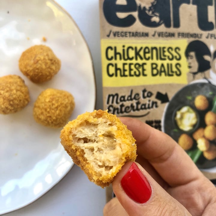photo of Earth Chickenless cheese balls shared by @callyjoart on  08 Nov 2020 - review