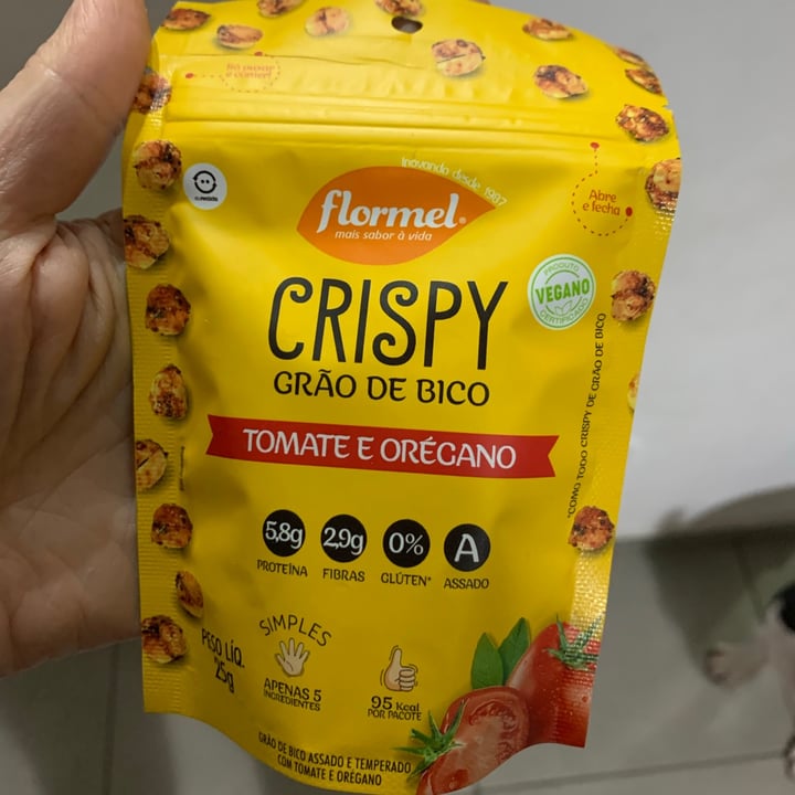 photo of Flormel Crispy De Grao De Bico Tomate e Oregano shared by @paulinha on  17 Jul 2021 - review