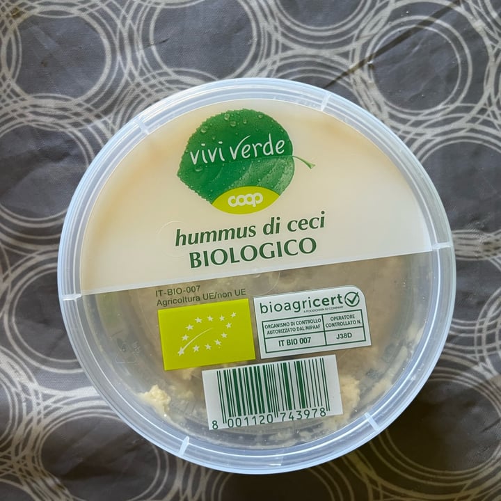 photo of Vivi Verde Coop Hummus Di Ceci shared by @aleblackdevil on  02 Aug 2022 - review