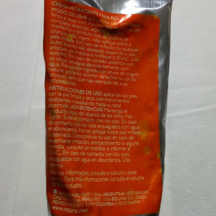 review photo of Natura EKOS Pulpa Hidratante Para Pies De Pitanga shared by @marielita on 14 Feb 2021 - review