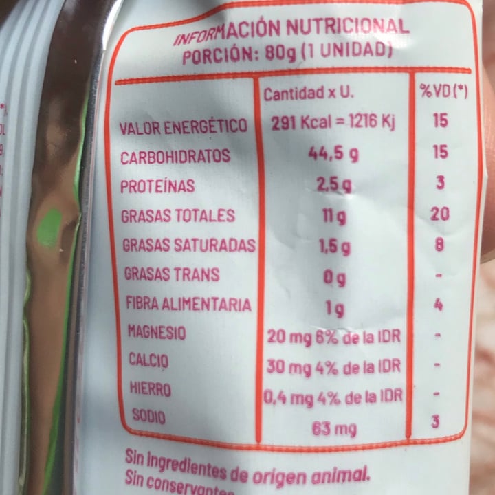 review photo of Un Rincón Vegano Alfajor de Coco shared by @nanuhry on 16 Mar 2021 - review