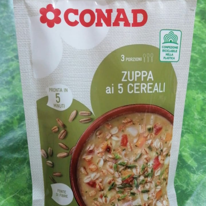 photo of Conad zuppa ai cinque Cereali shared by @simod on  30 Jun 2022 - review