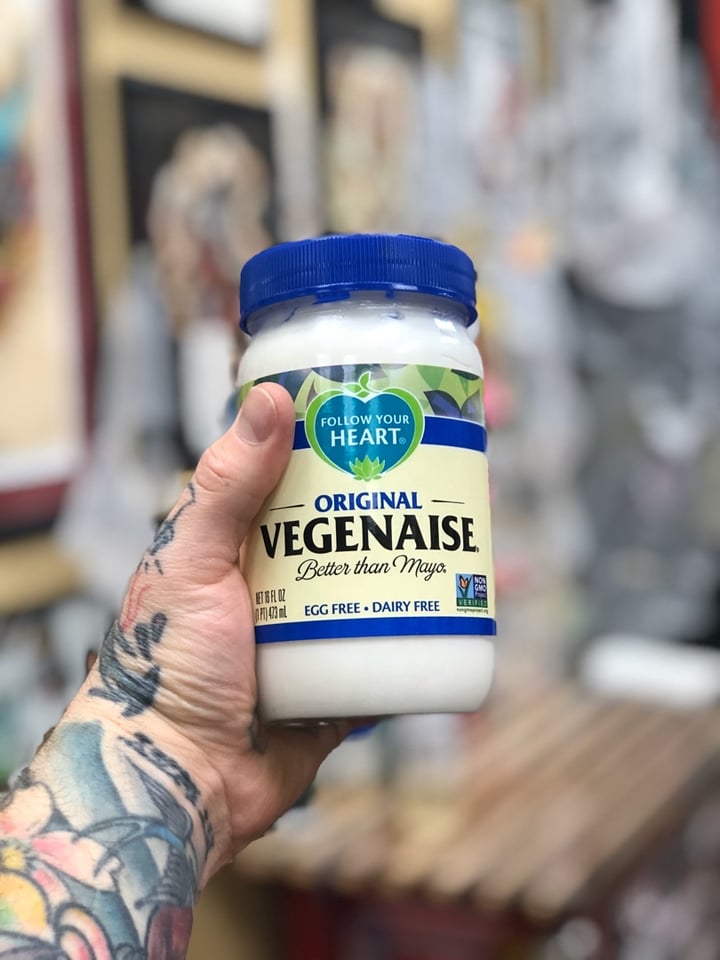 photo of Follow your Heart Original Vegenaise shared by @acewilde on  26 Dec 2019 - review