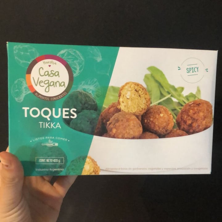 photo of Casa Vegana Toques Tikka Spicy shared by @camimurga on  12 Apr 2022 - review