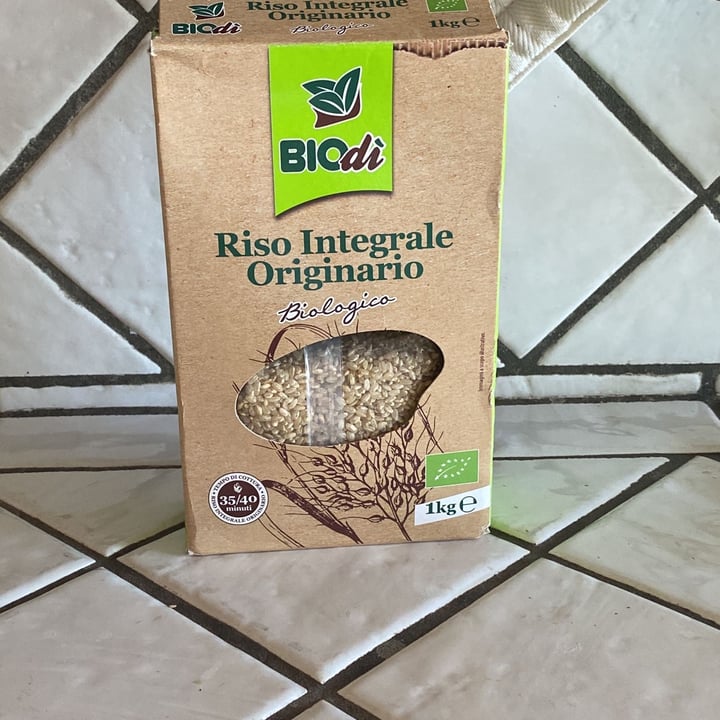 review photo of Biodì Riso Integrale Originario Biodì shared by @genni96 on 21 Sep 2022 - review