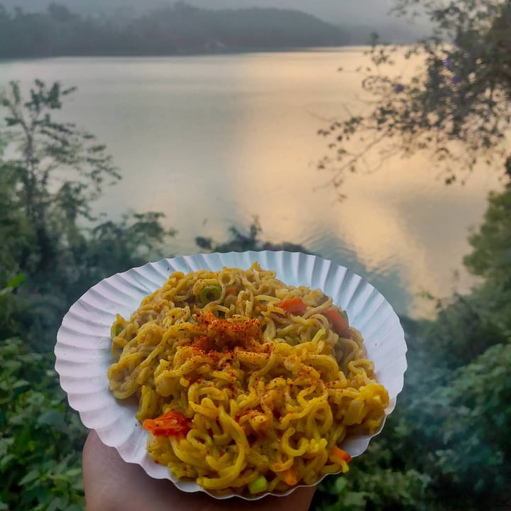 review photo of Maggi Maggi instant noodles shared by @myvegantale on 24 Feb 2021 - review