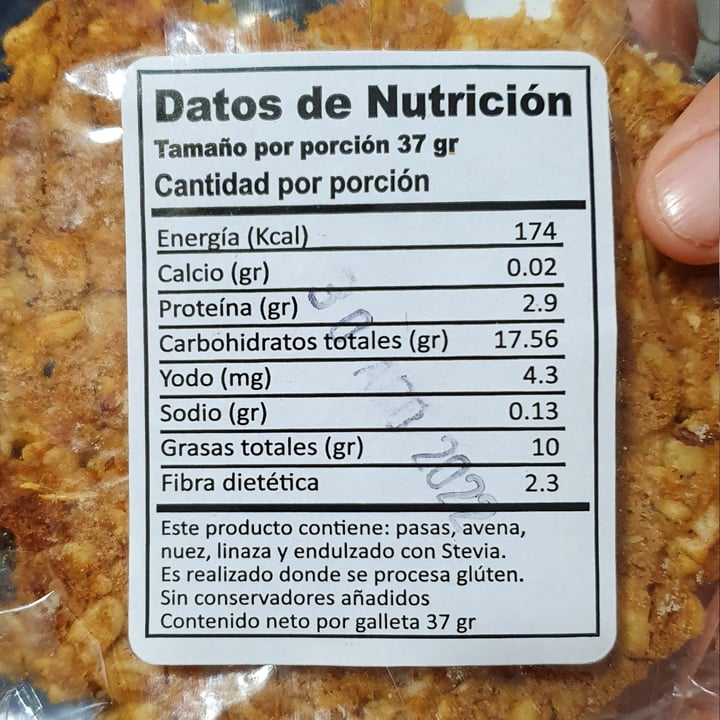 photo of Vi&Ka Galletas de avena shared by @memevegan on  20 Aug 2022 - review