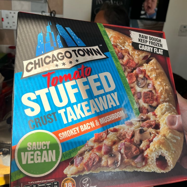 photo of Chicago Town  Chicago Town Tomato Stuffed Crust Takeaway pizza shared by @vegmart404 on  17 Jan 2022 - review