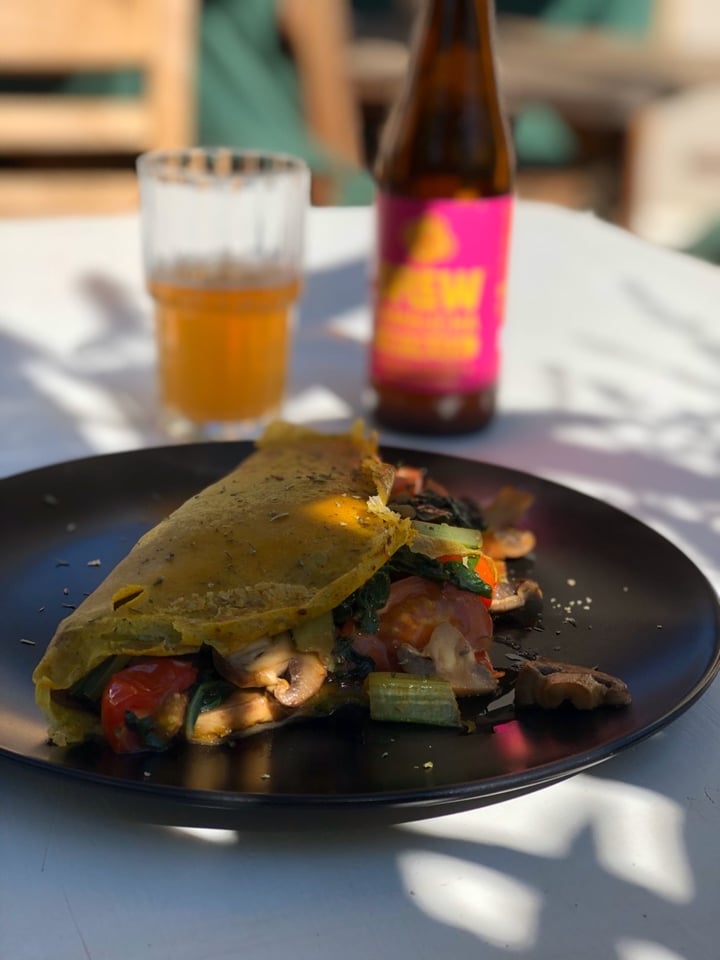 review photo of Pure Café Chickpea Omelette shared by @narrylikes on 23 Nov 2019 - review