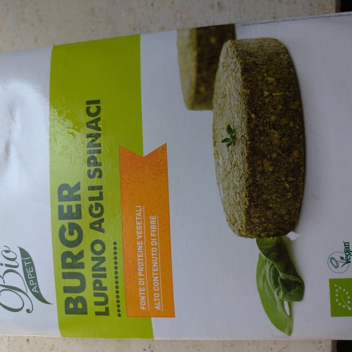 review photo of Bio Appetì Burger Di Lupino E Spinaci shared by @betti74 on 12 May 2022 - review