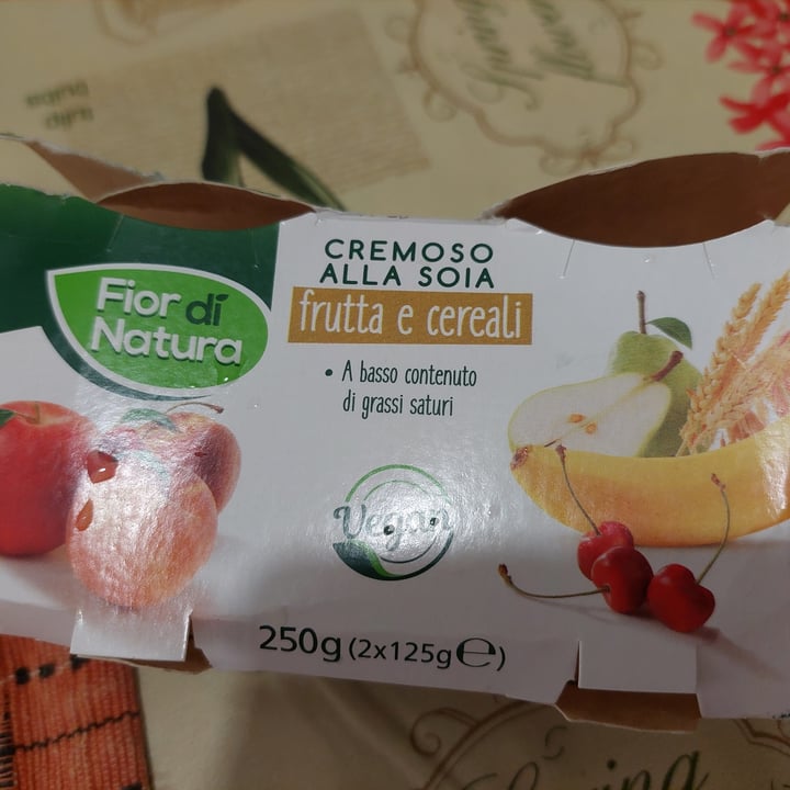 photo of Fior di Natura Cremoso alla Soia Frutta e Cereali shared by @franciscatordai on  13 Jun 2022 - review